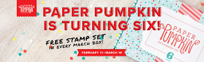 Paper Pumpkin Monthly Craft Kits March Bonus extra set