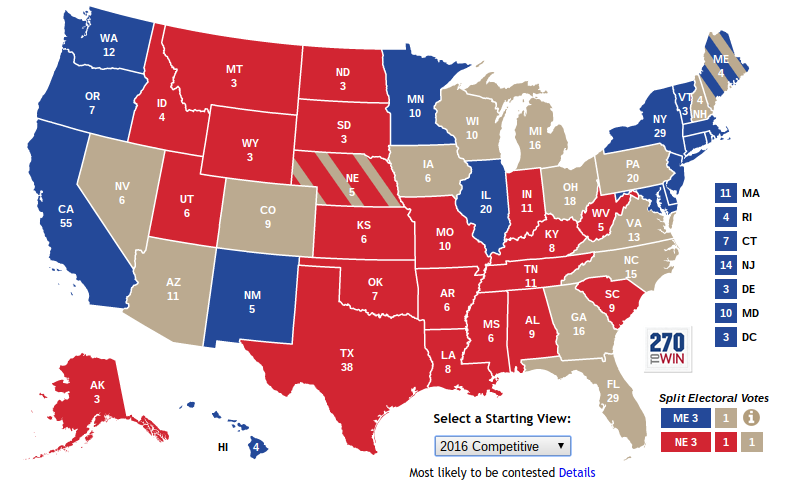 MrIppolito.com: The Electoral College - 10/6/2016