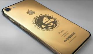 Gold-plated Trump iPhone