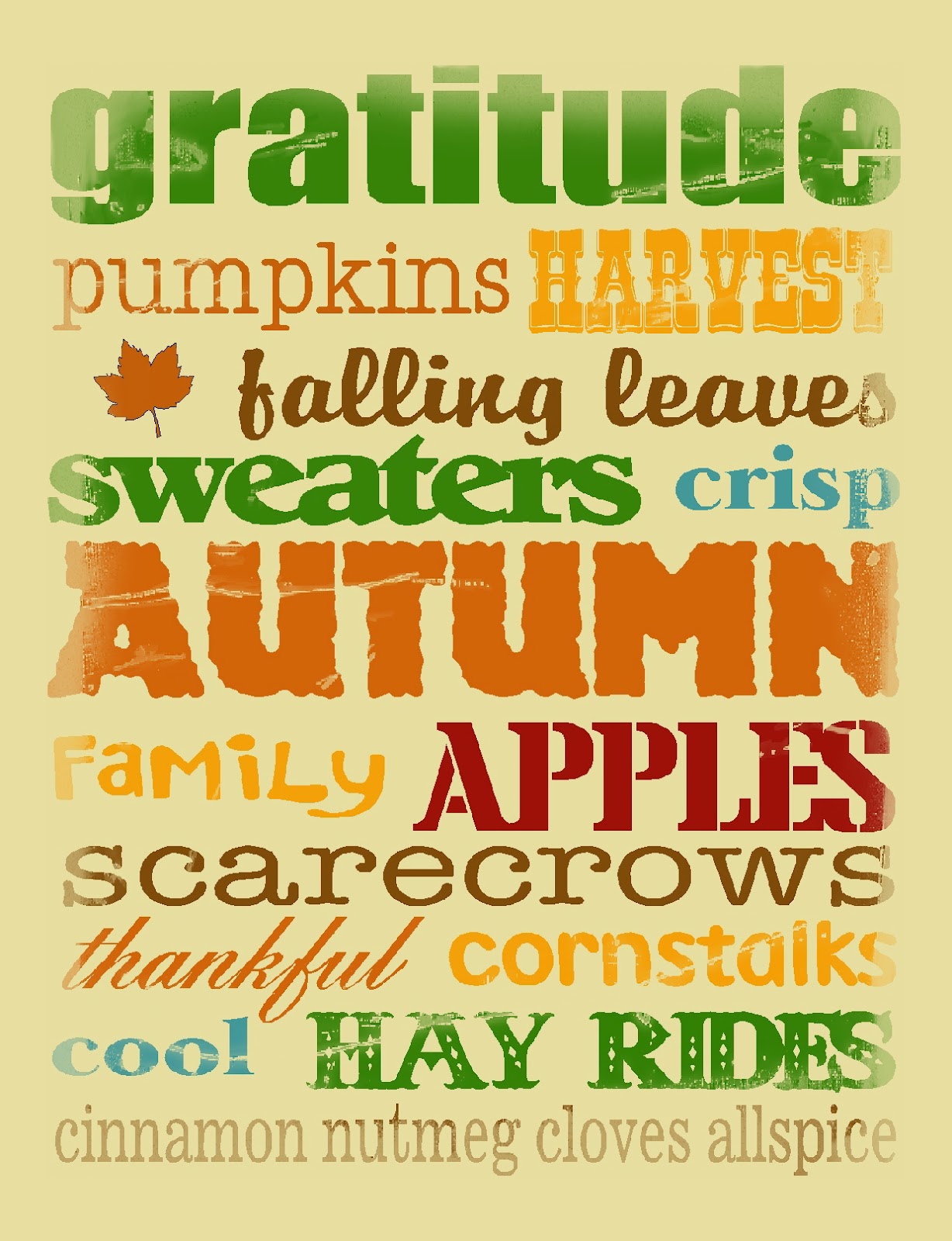 picture this: Free Fall Printable