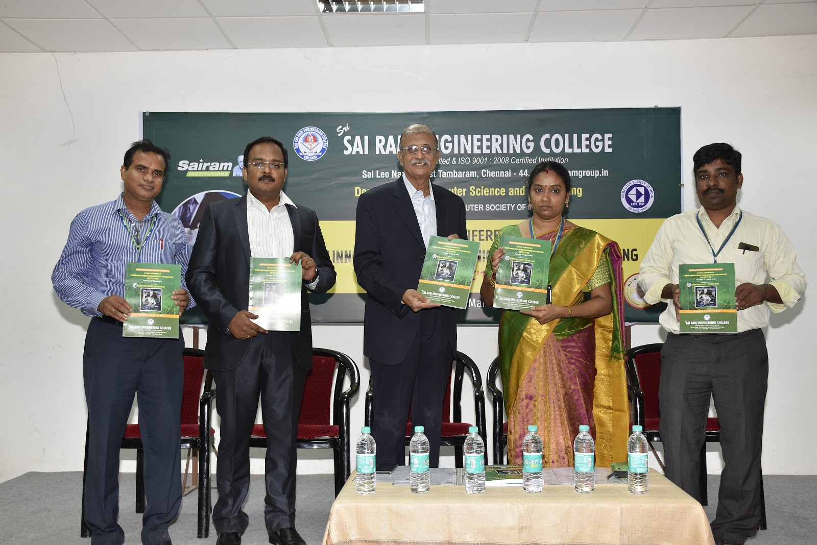 Kapali Pics: National Conference at Sri Sai Ram Engineering College