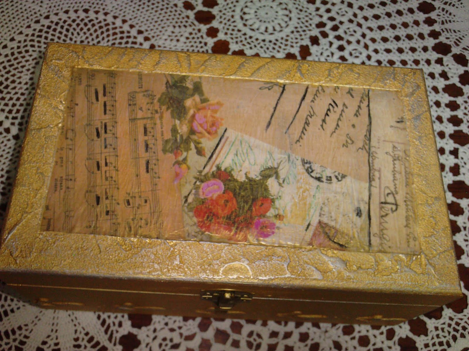 cajas de madera decoradas en diferentes estilos, vintage, shabby chic
