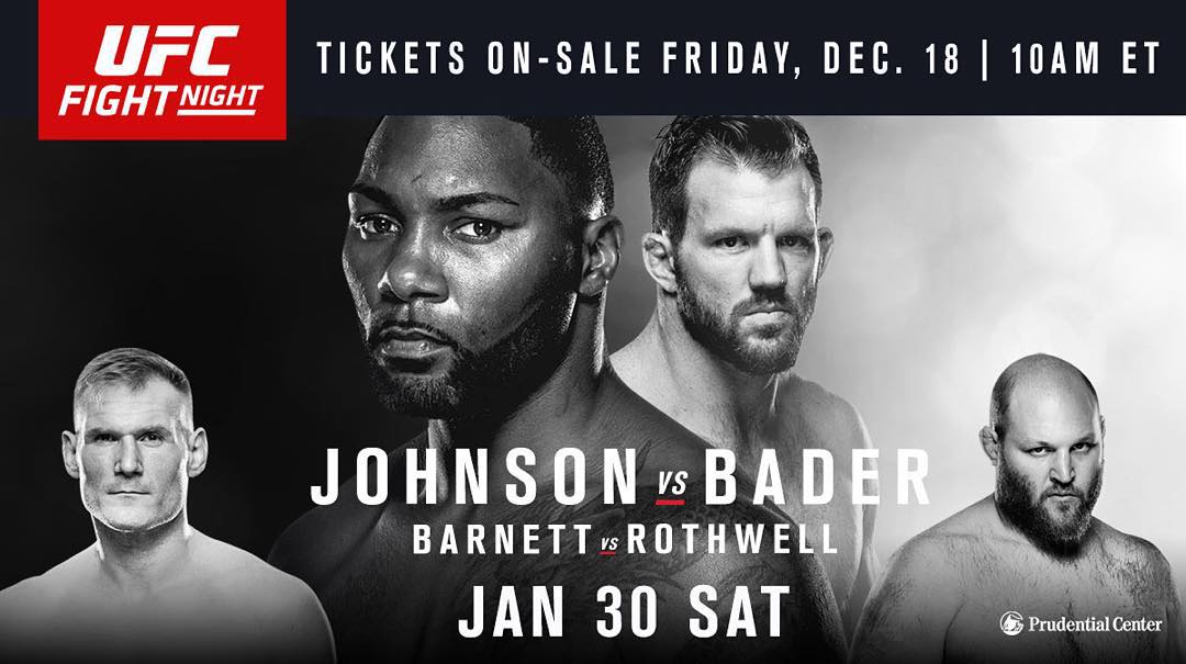 Resultados rápidos de UFC on FOX 18: Johnson vs. Bader
