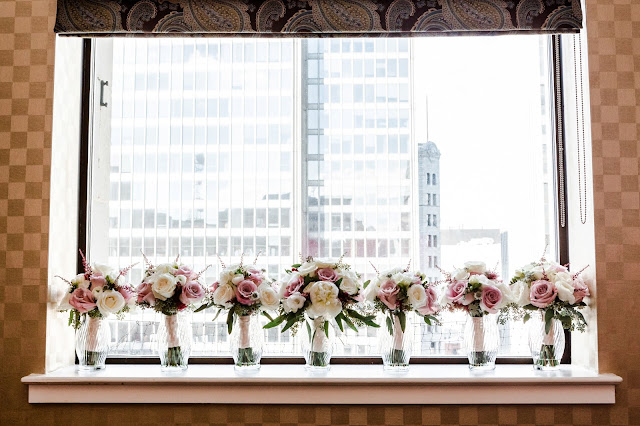 A classic formal winter wedding at the Hotel Monaco and The Belvedere in Baltimore, Maryland Photographed by Heather Ryan Photography