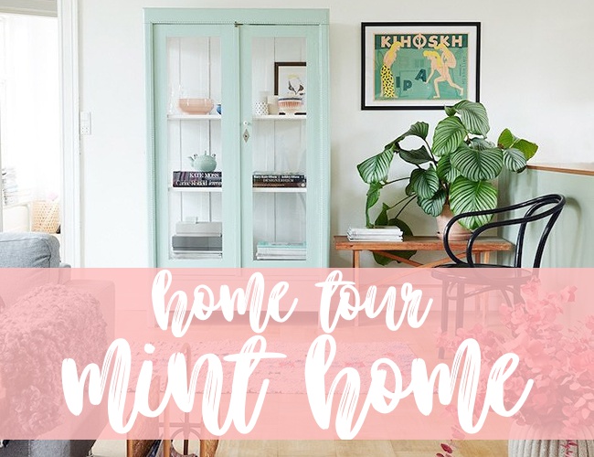 HOME TOUR: Vintage y Mint