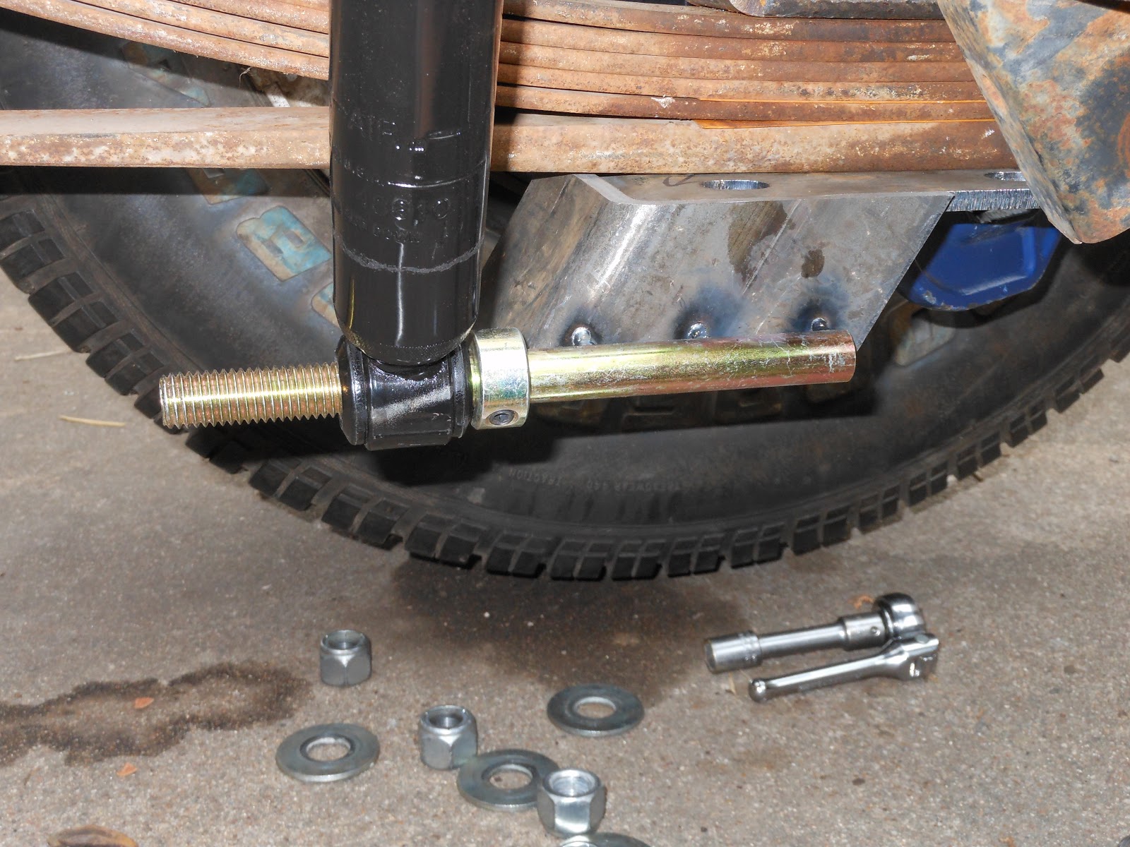 1967 Ford F100 Shock Mounts Easier Done Than Said
