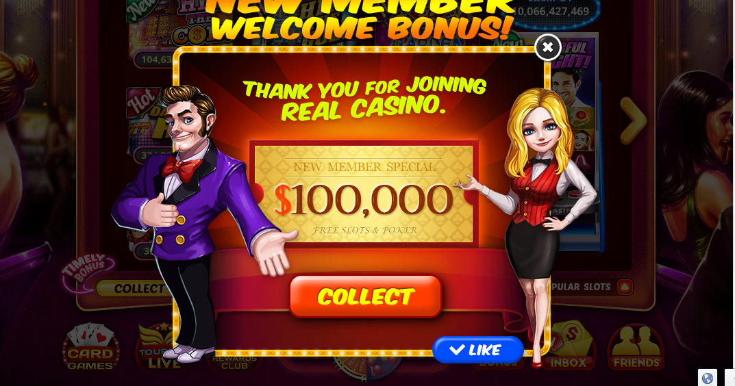 LIFE IS A GAME Real Casino Free Slots & Poker on Facebook