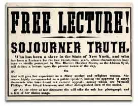 Sojourner Truth Lecture Bill
