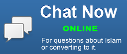 Have questions about Islam? Chat online now for your answers.