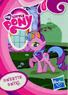 My Little Pony Wave 1 Sweetie Swirl Blind Bag Card