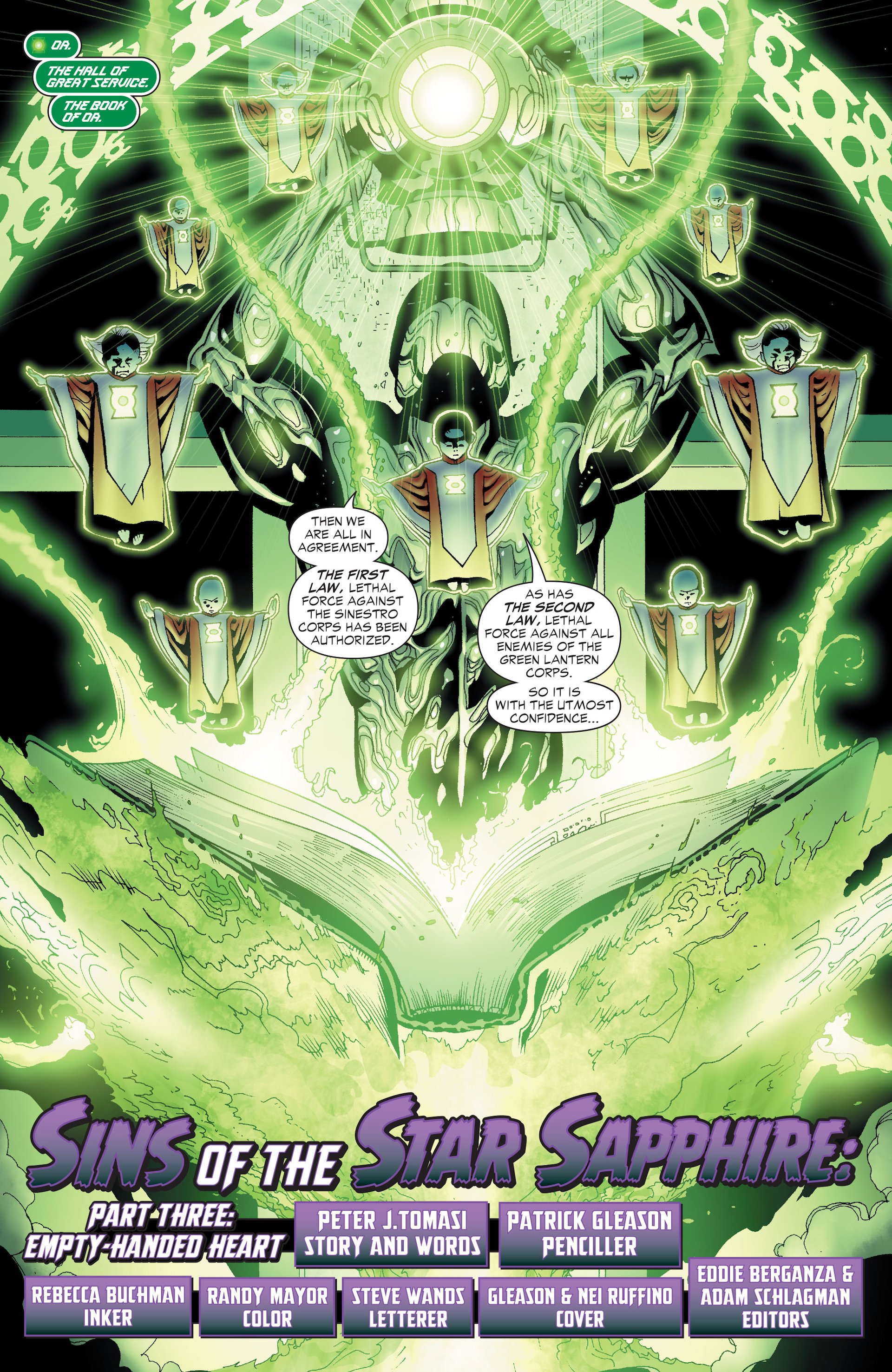 Read online Green Lantern Corps (2006) comic -  Issue #31 - 3