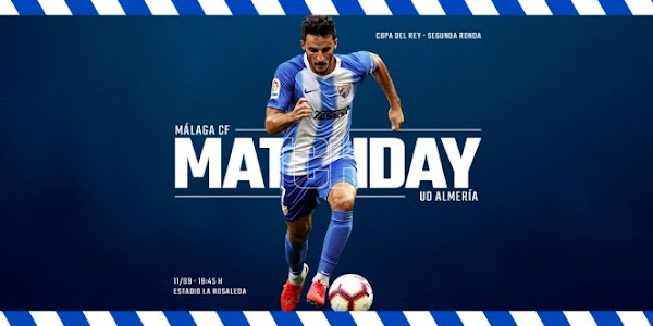 Málaga - Almería, alineaciones oficiales