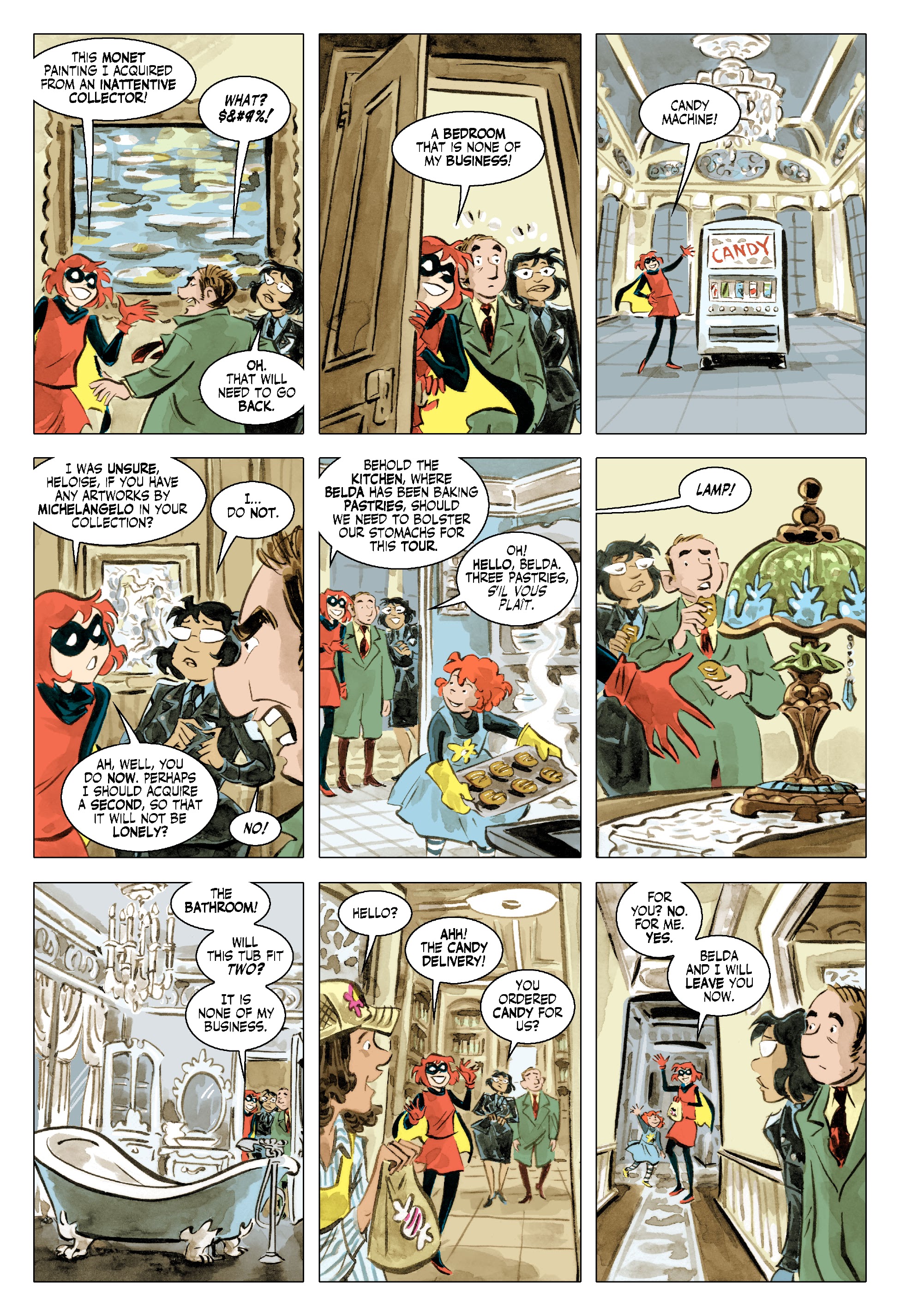 Read online Bandette (2012) comic -  Issue #21 - 10