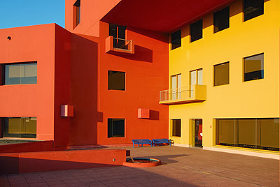 Soy Arquitectura: Fachadas de Colores! 💙 A poner color en tu casa! 💚