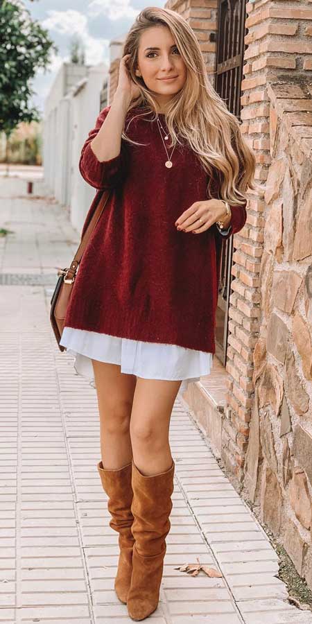 Get your wardrobe ready for a cozy season with these 31+ Women's Cozy and Cute Casual Holiday Winter Outfits for Winter.  #outfits #winteroutfits #fashion #holidayoutfits