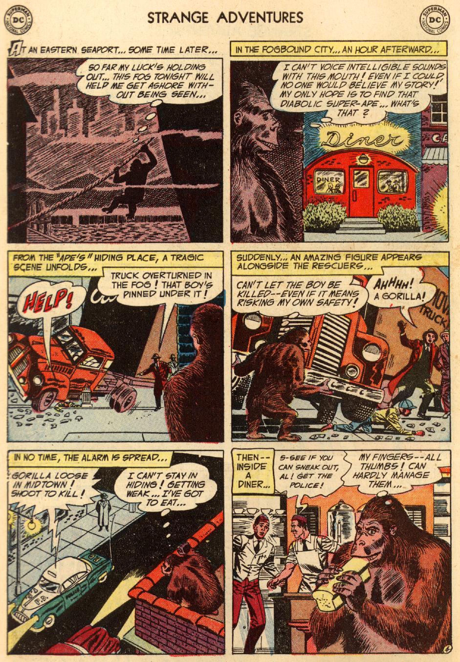 Read online Strange Adventures (1950) comic -  Issue #32 - 6