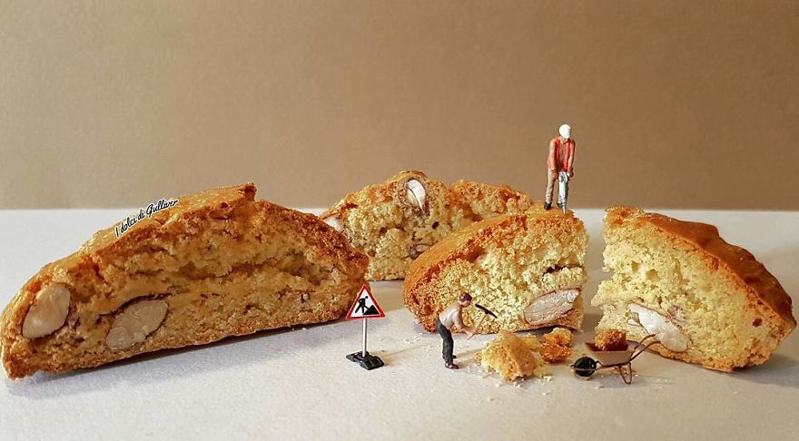 Italian Culinary Expert Creates Lifelike Miniatures Through Pastry