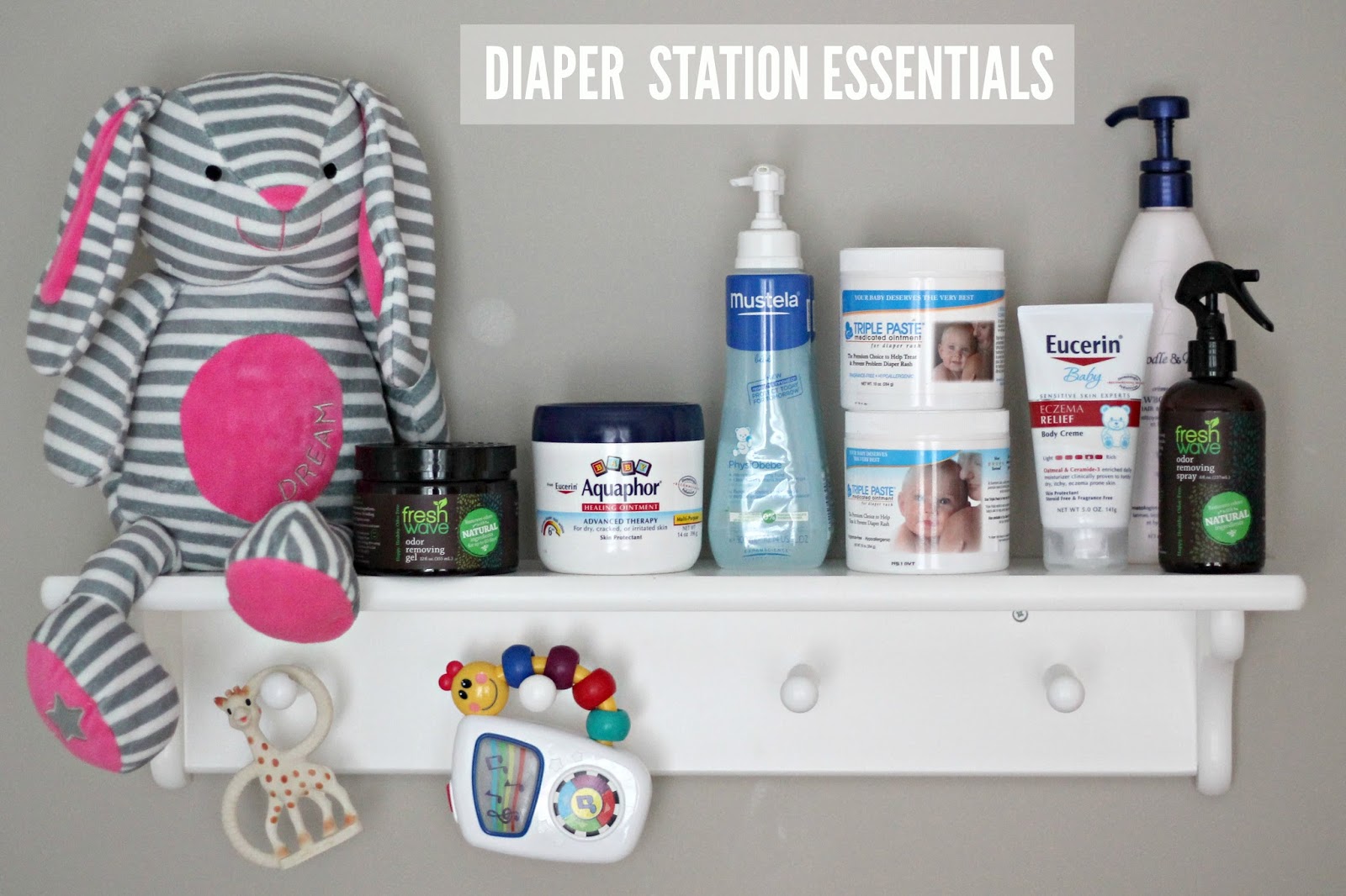 baby changing station essentials