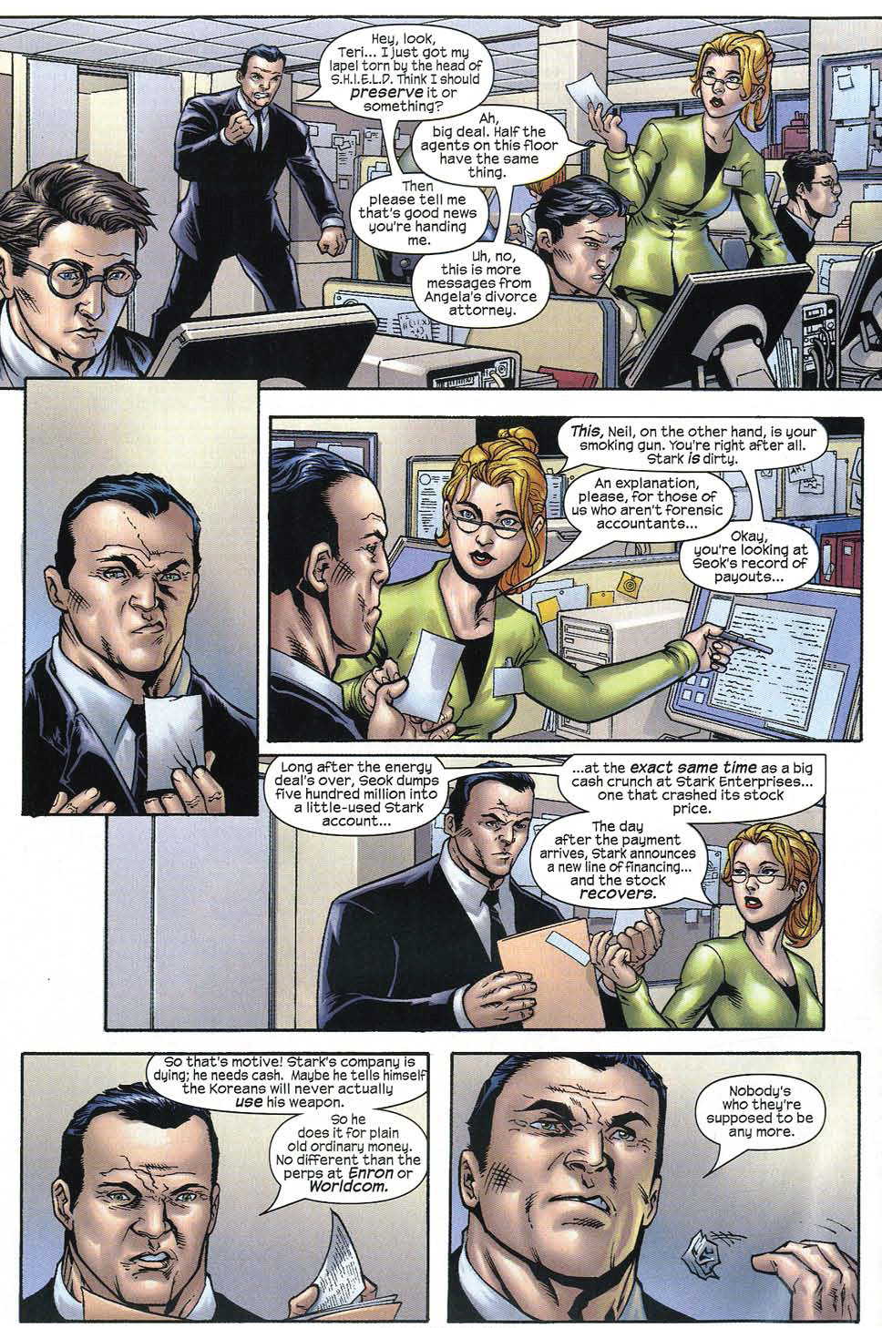 Read online Iron Man (1998) comic -  Issue #67 - 14