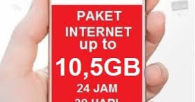 Telkomsel Data Internet Up To 10.5GB (Simpati, Kartu AS, Loop ), 24jam