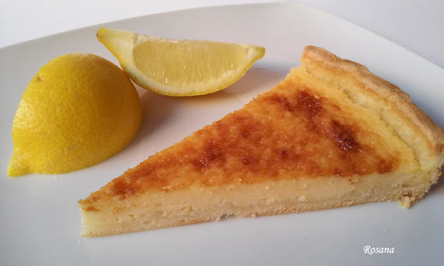 tarta de limon facil