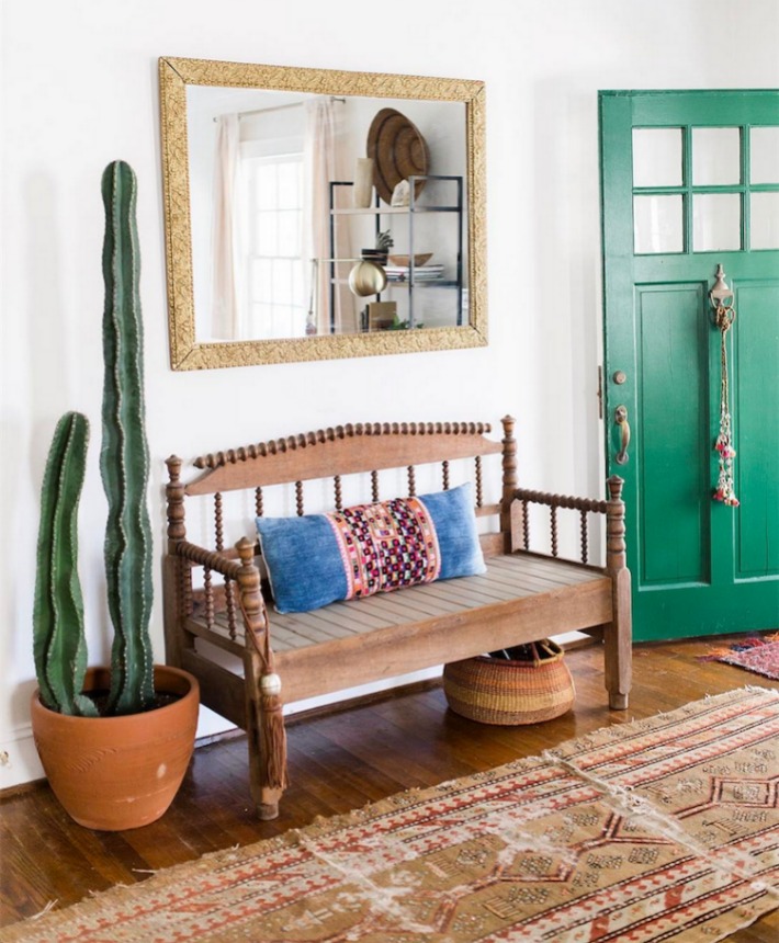 El estilo Boho de la casa de Carley Summers