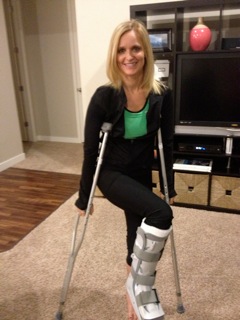 WELLNESS FOR THE BUSY EMPLOYEE: How to Train at Home With a Broken Leg
