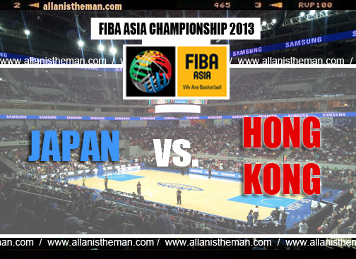 FIBA Asia 2013: Japan vs Hong Kong Game Replay