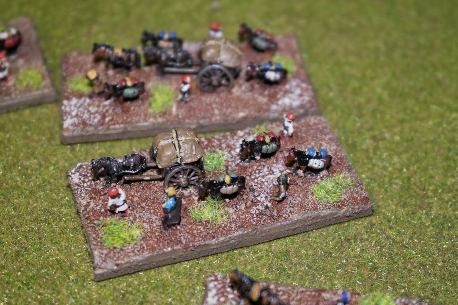 Turbil Miniatures Spanish Succession Baggage Train