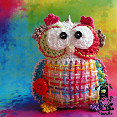 owl, crochet, Vendulka