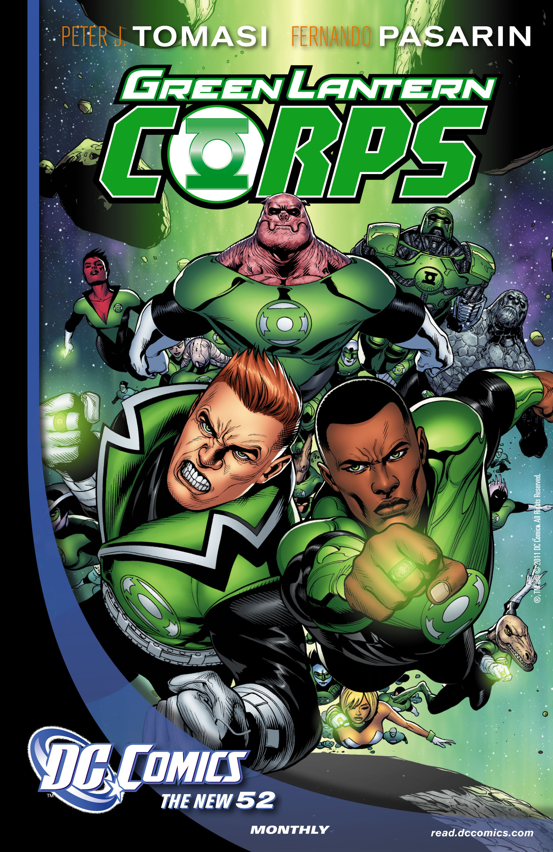 Read online Green Lantern (2011) comic -  Issue #10 - 24