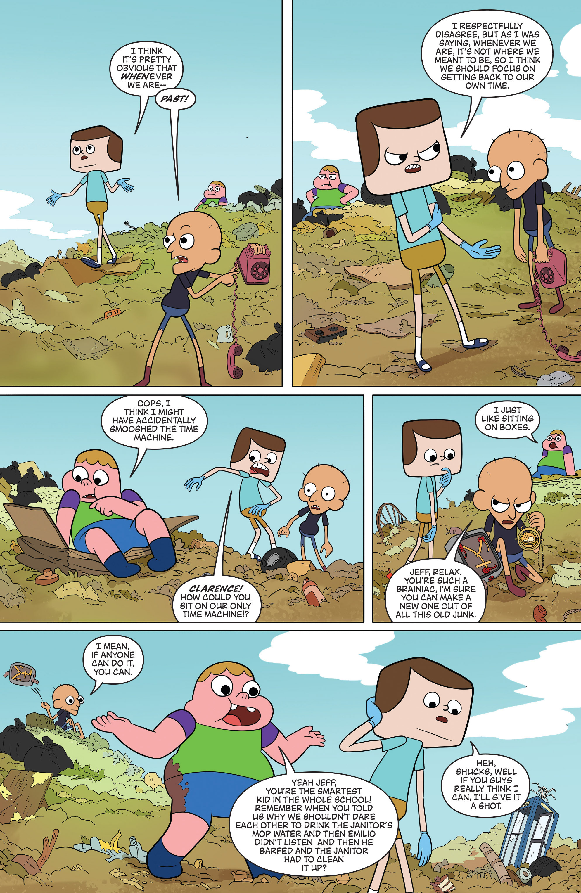 Read online Clarence comic -  Issue #4 - 11