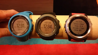 Suunto Ambit3 Sport vs Suunto Ambit3 Vertical vs Garmin Fenix 3