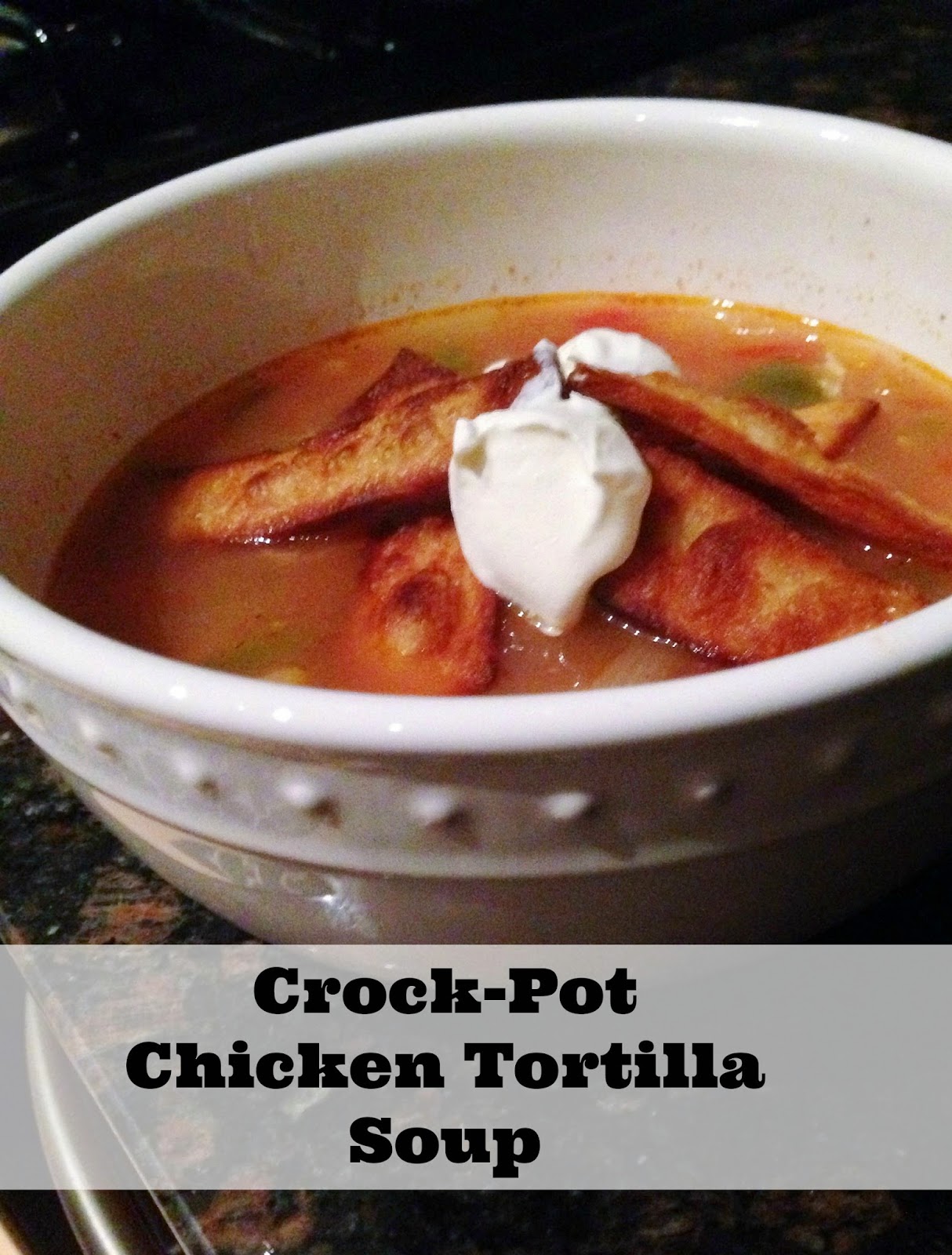 Chicken Tortilla Soup | A Peachy Sonder