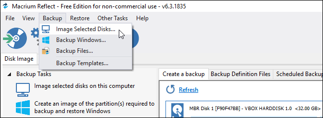 Macrium Reflect ile bilgisayarınızın tam disk yedekleme nasıl oluşturulur 2 Macrium%2BReflect 2