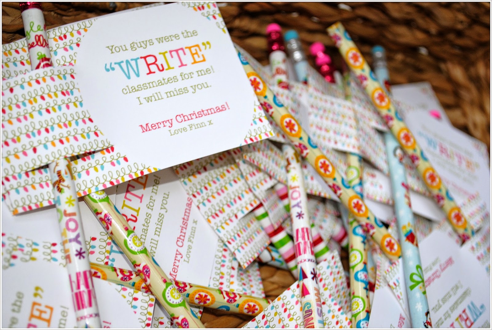 A Little Bit of Quiet: Classmate Gift with FREE printable tag A Little Bit of Quiet: Classmate Gift with FREE printable tag