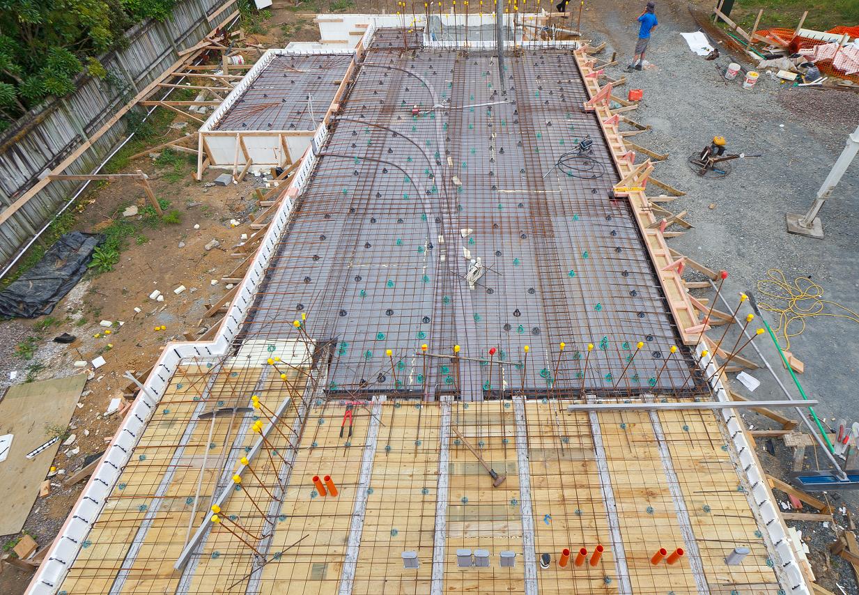 CONCRETE FLOOR SLAB SECOND POUR The New Zealand's