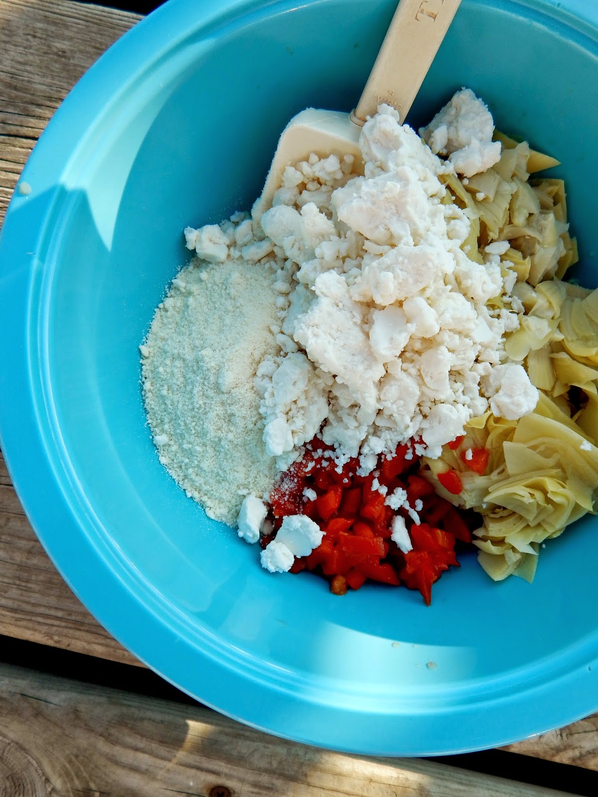 Warm Feta & Artichoke Dip Ally's Sweet & Savory Eats