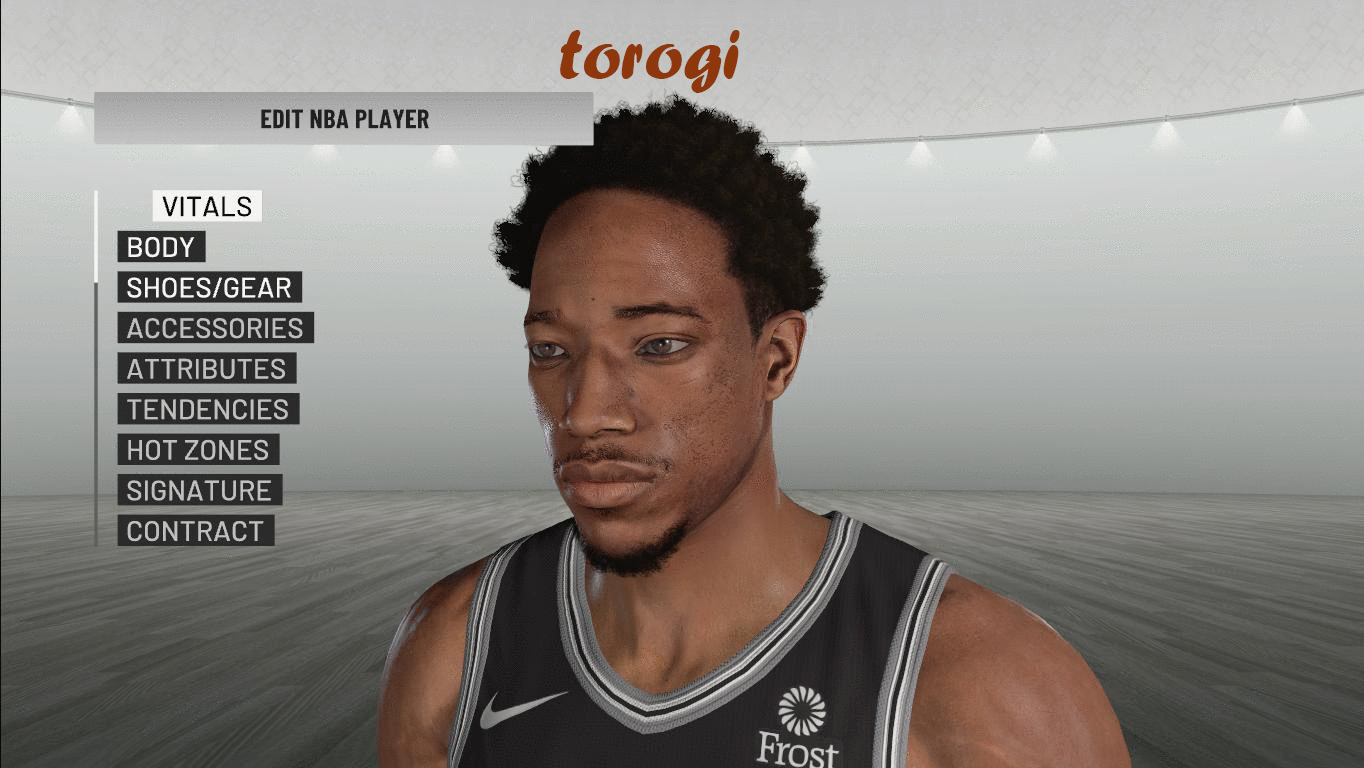 NBA 2K19 DeMar DeRozan Cyberface by Torogi - NBA 2K MODS1364 x 768