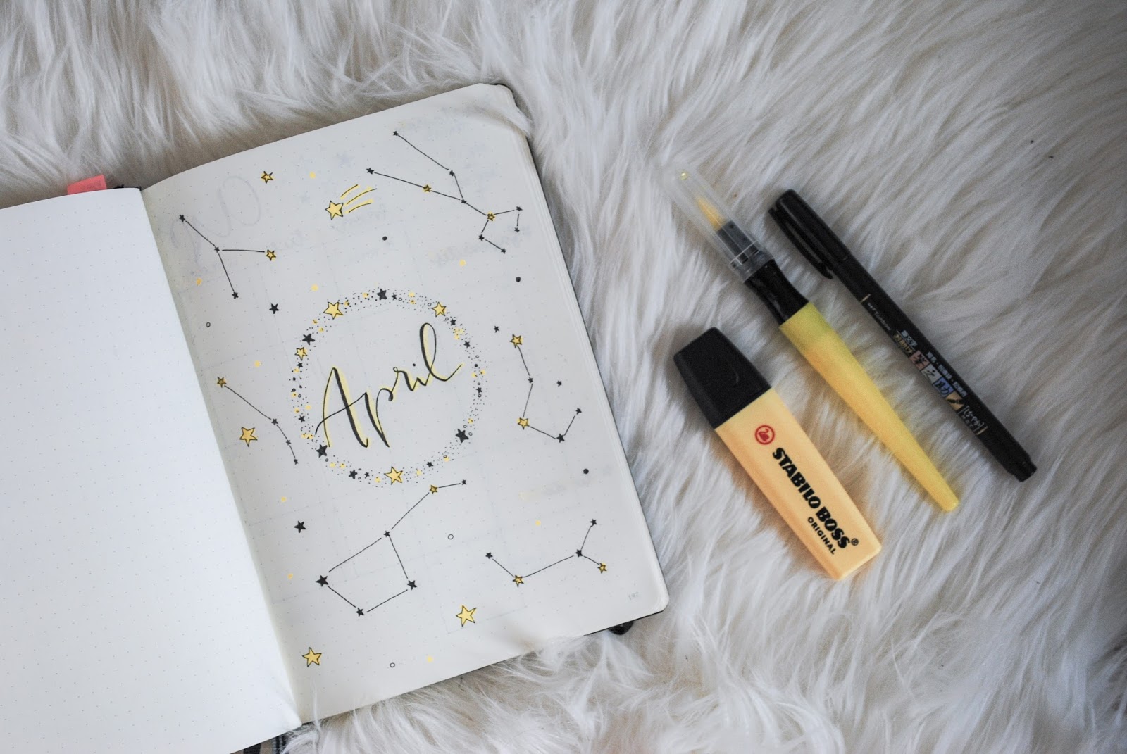 How To Start A Bullet Journal Milky Way Blog