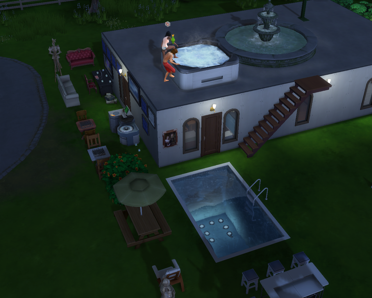 The Best Games Ever The sims 4 Jacuzzi Time