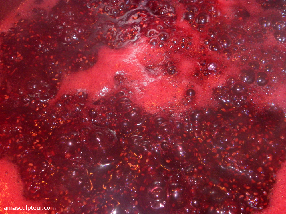 cuisson des framboises pour la confiture cuisson des framboises pour la confiture