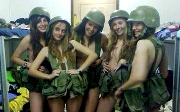 War News Updates Female Israeli Soldiers Disciplined For Going Wild On Facebook