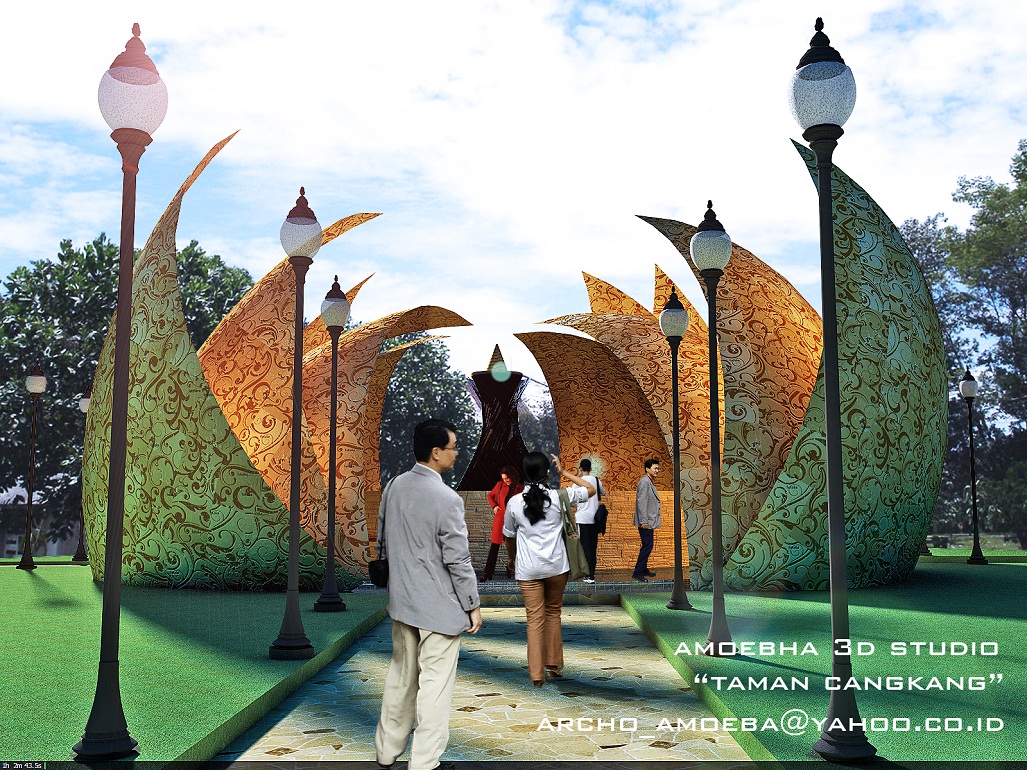AmoebaX Architecture: Ruang Terbuka Hijau Dan Taman Kota