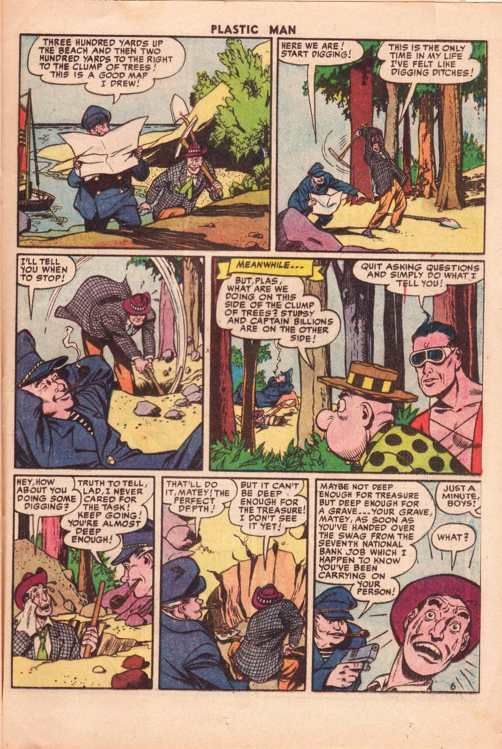 Read online Plastic Man (1943) comic -  Issue #47 - 24