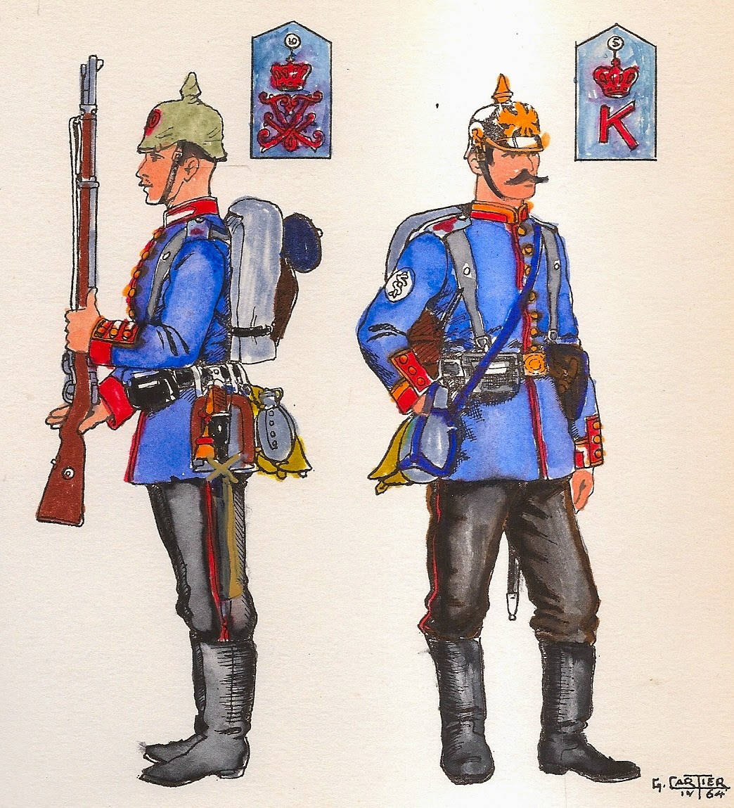 MINIATURAS MILITARES POR ALFONS CÀNOVAS LA INFANTERÍA ALEMANA DE 1913