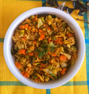 Kerela Style mix vegetable - Beans Thoran Recipe 