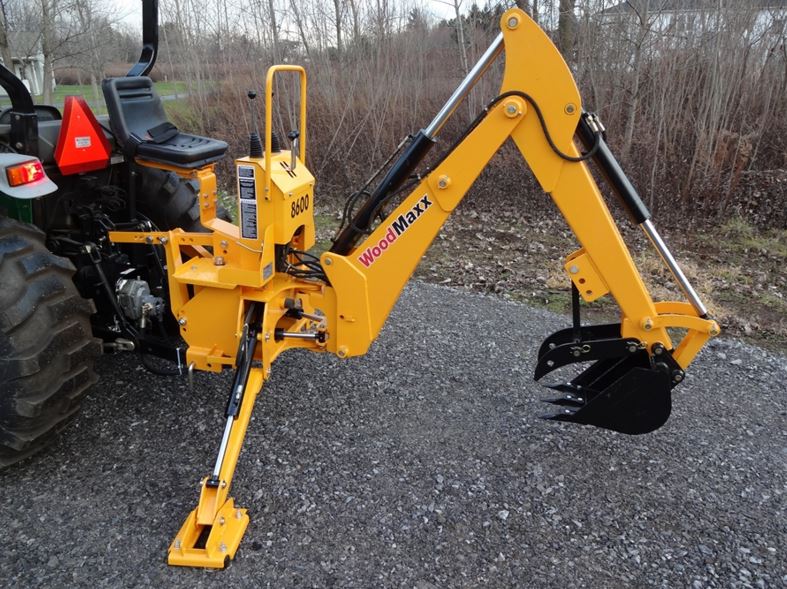 Backhoe Attachments Attachment & Assembly For Your WoodMaxx Backhoe