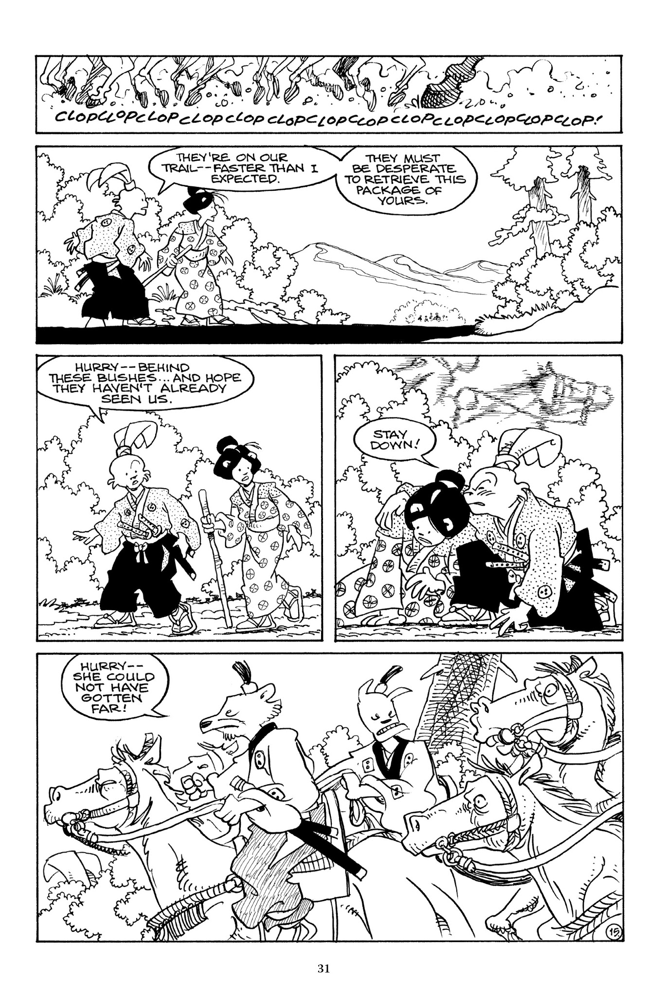Read online The Usagi Yojimbo Saga comic -  Issue # TPB 5 - 28