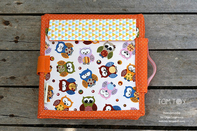 Quiet book for Ariana, Handmade personalized busy book made by TomToy